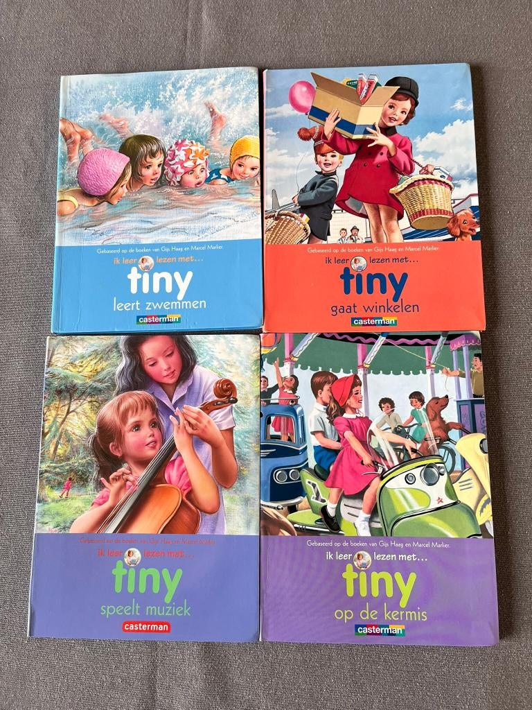 Tiny leesboekjes, Boeken, Ophalen