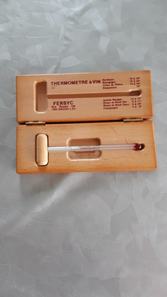 Thermometre à vin, Maison & Meubles, Cuisine | Couverts, Neuf, Bois, Enlèvement ou Envoi