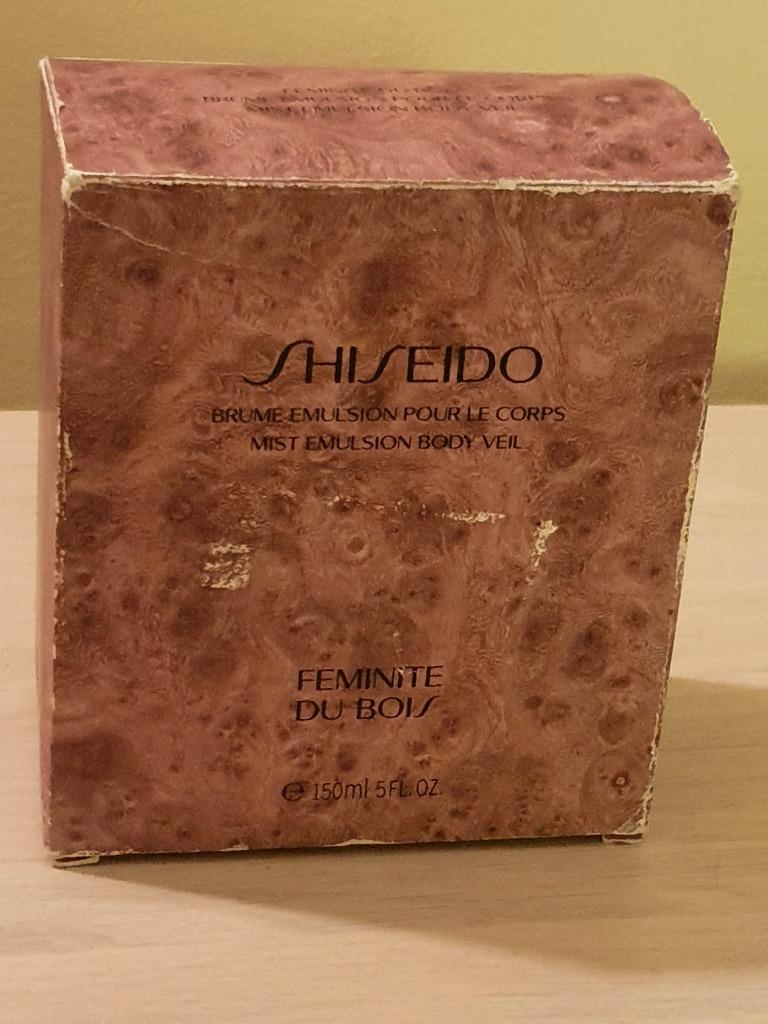Shiseido brume émulsion corporelle 150ml feminite du bois, Enlèvement ou Envoi, Neuf, Body lotion, Crème ou Huile