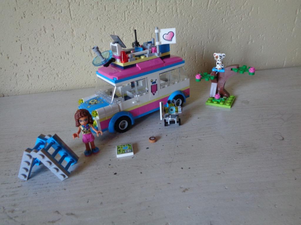 LEGO Friends Olivia's Missievoertuig - 41333, Ophalen of Verzenden, Gebruikt, Complete set, Lego