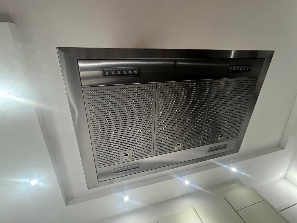 Dampkap, Ophalen, Zo goed als nieuw, Inbouw, Eilandschouwkap