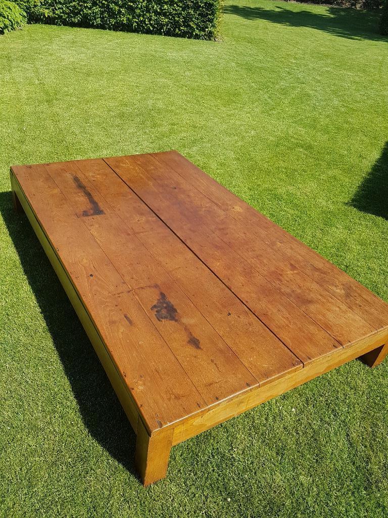 table basse élégante - lit japonais, 150 à 200 cm, Moins de 50 cm, Design, Comme neuf