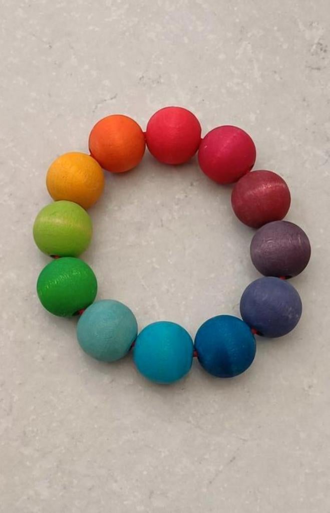 Grimms kralenregenboog, Kinderen en Baby's, Speelgoed | Houten speelgoed, Ophalen of Verzenden