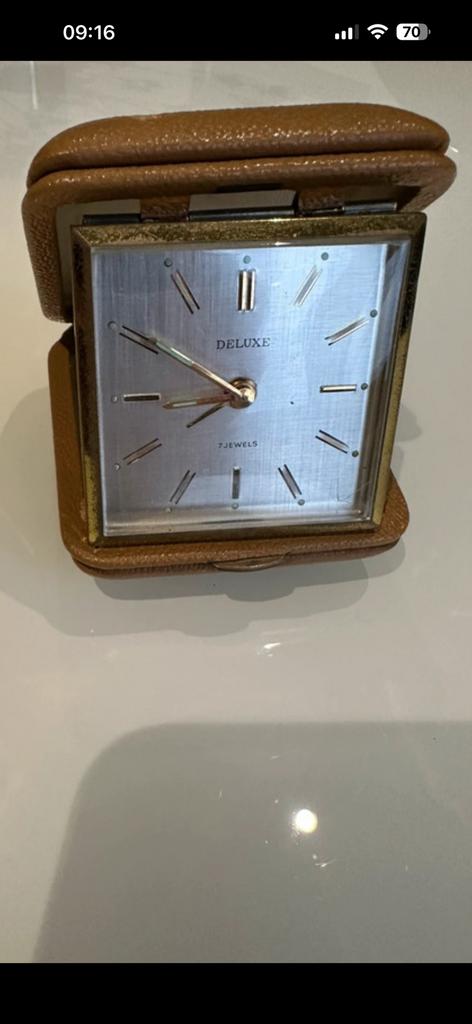 Ancien réveil des années ‘70, Electroménager, Réveils, Enlèvement ou Envoi, Utilisé