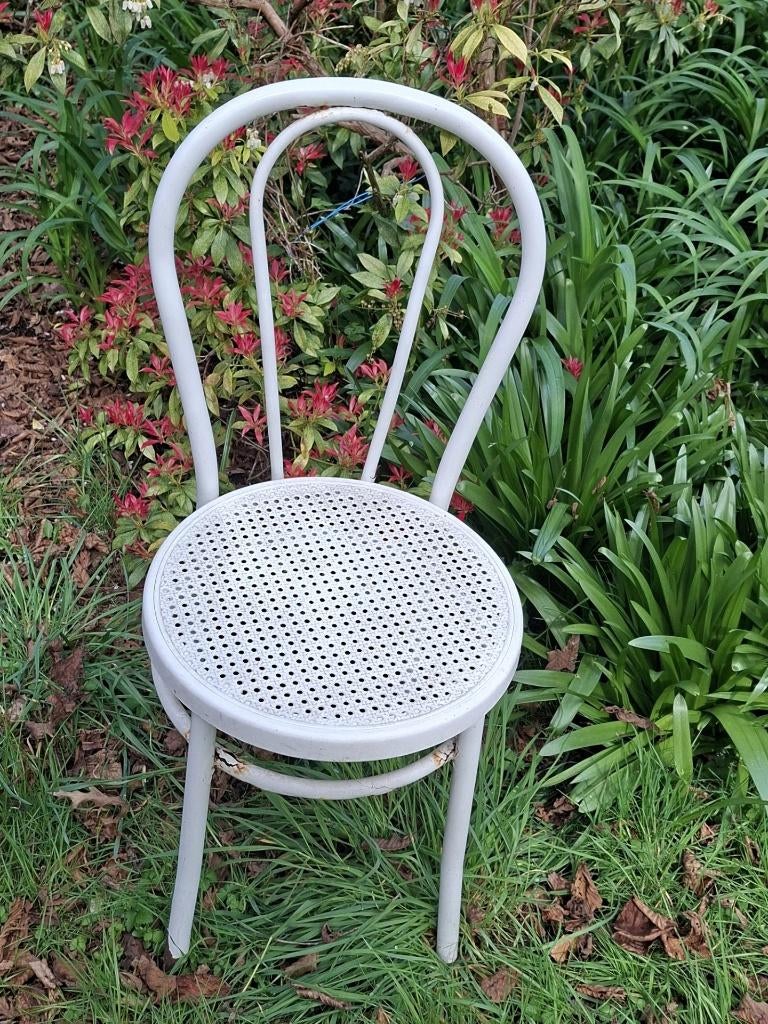 terrastoel, Tuin en Terras, Tuintafels, Ophalen, Zo goed als nieuw, Rond, Metaal