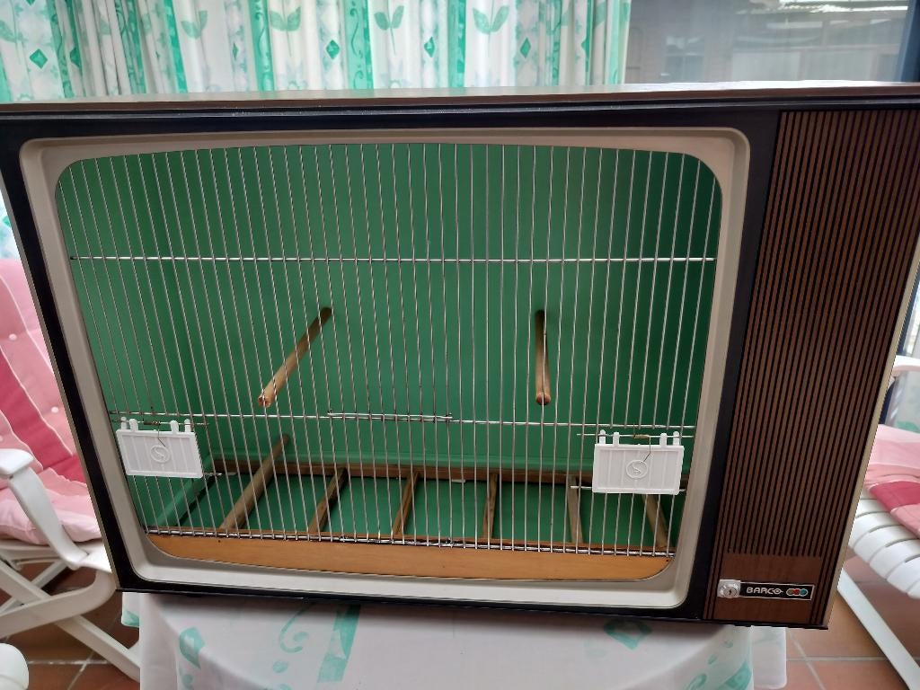 Vogelkooi, Dieren en Toebehoren, Ophalen, Gebruikt, Hout, Vogelkooi