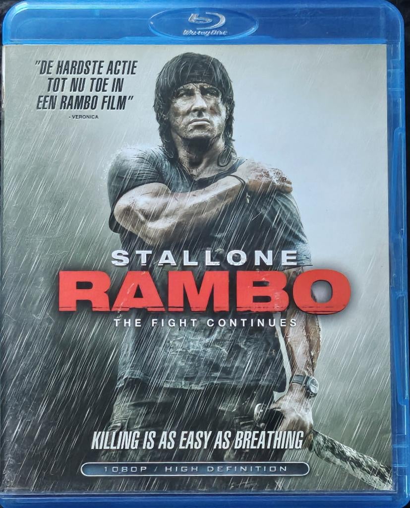 Rambo (2008) Blu Ray, Cd's en Dvd's, Ophalen of Verzenden, Zo goed als nieuw, Actie