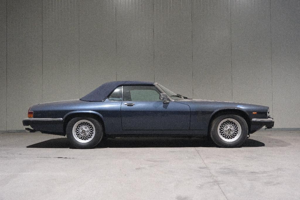 Jaguar XJS V12 Cabrio, Auto's, Jaguar, Particulier, XJS, Benzine, Cabriolet, 2 deurs, Automaat, Blauw, Blauw, Leder, Achterwielaandrijving