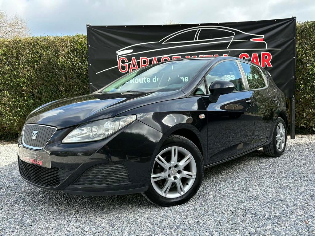 Seat Ibiza 1.4Tdi 5Portes Prête à Immat/Clim...Garantie 1an!, Voorwielaandrijving, Stof, Zwart, Bedrijf