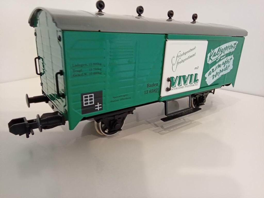 Märklin Spoor 1 gesloten goederenwagen 5483 met OVP., Hobby en Vrije tijd, Modeltreinen | Overige schalen, Gelijkstroom of Wisselstroom