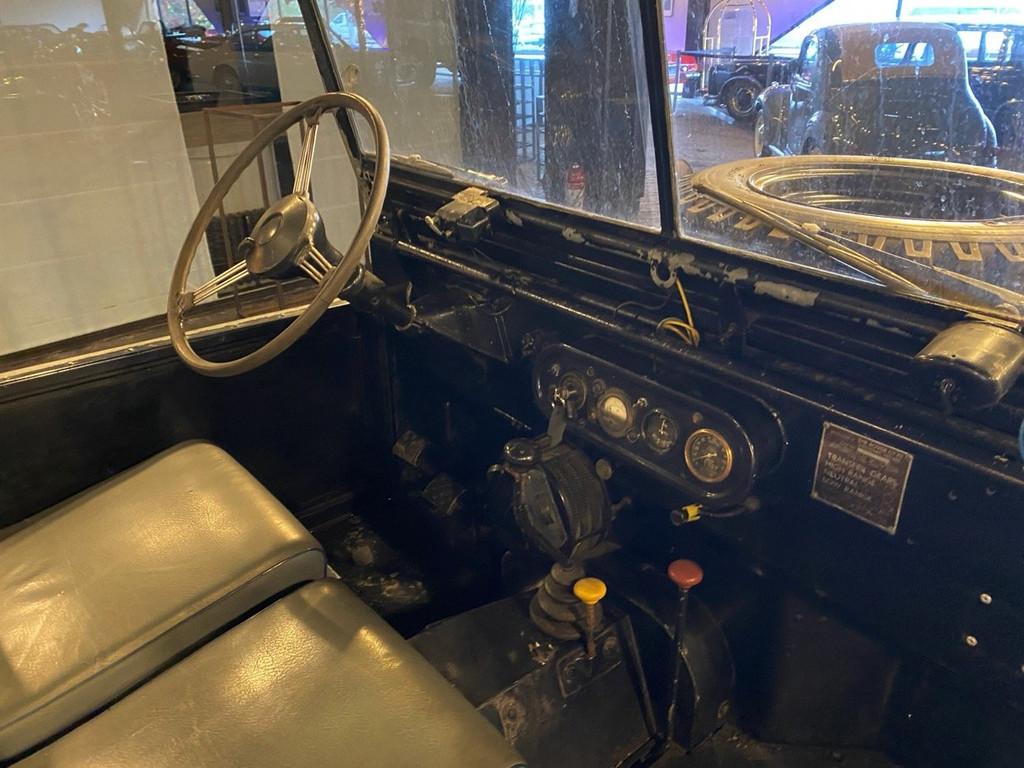 Land Rover Serie I Series I - Ex Belgische rijkswacht, Auto's, Land Rover, Blauw, Bedrijf, Handgeschakeld