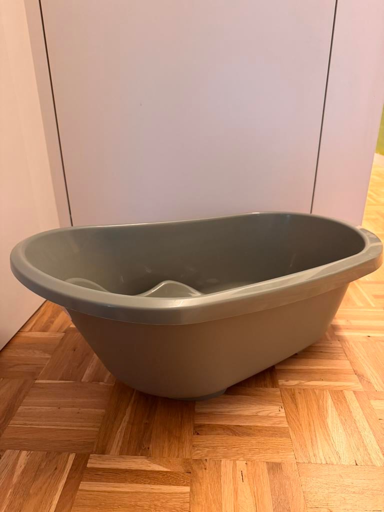 Babybadje met standaard, Kinderen en Baby's, Badjes en Verzorging, Ophalen, Zo goed als nieuw, Standaard