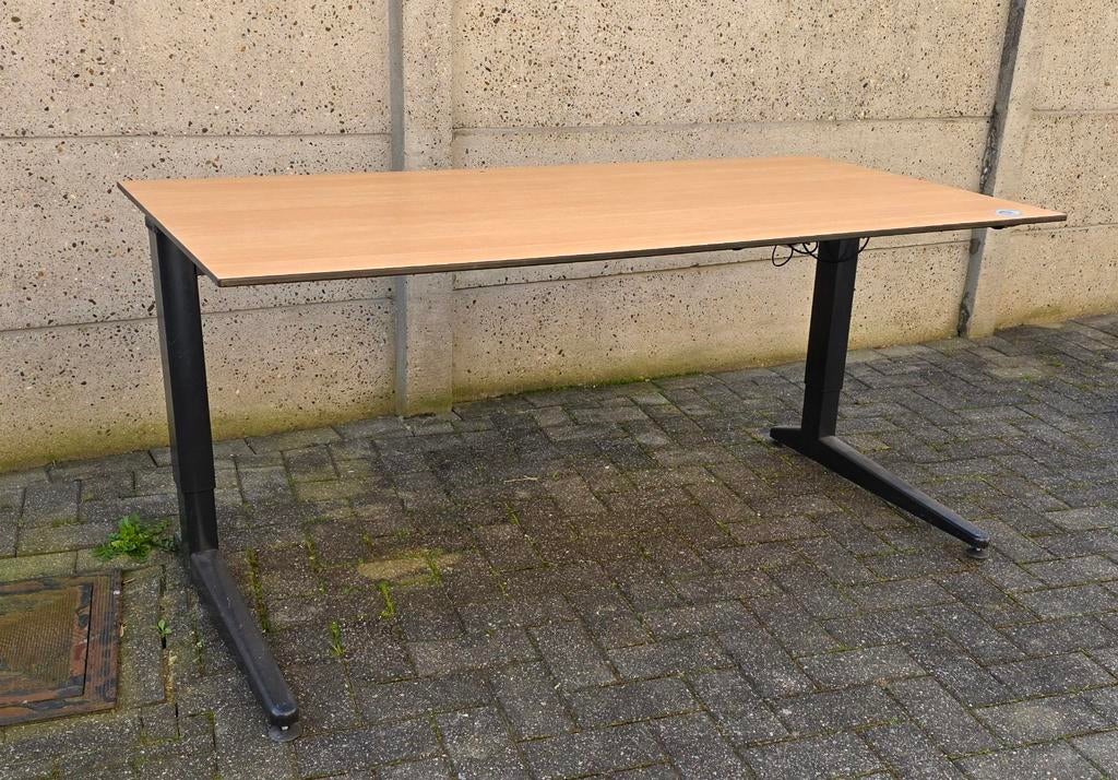 Bureau réglable électriquement (160x80 cm) hauteur 62-85 cm, Maison & Meubles, Enlèvement, Électrique