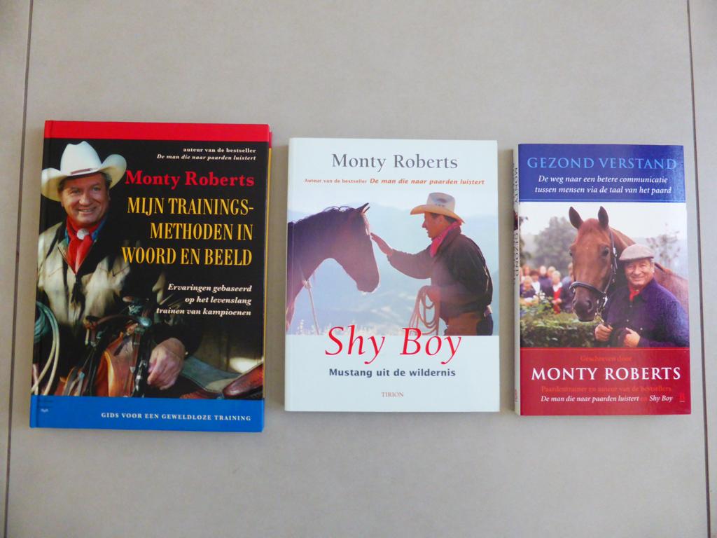 Monty Roberts (3 stuks), Ophalen of Verzenden, Zo goed als nieuw, Paarden of Pony's, Monty Roberts
