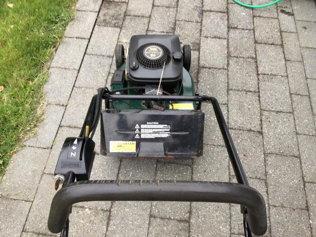 Grasmaaier Hayter, Tuin en Terras, Ophalen, Cirkelmaaier, Gebruikt, Opvangbak