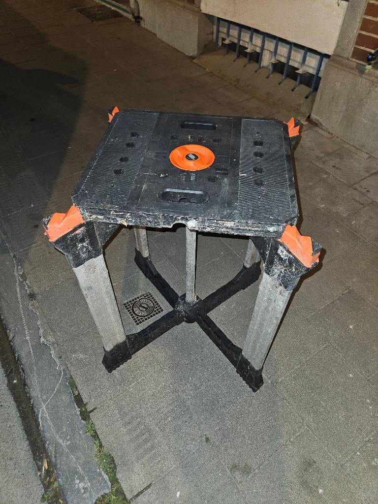 Table de travail pliable, Bricolage & Construction, Enlèvement, Comme neuf, 70 à 120 cm, Rabattable