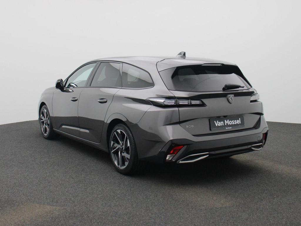 Peugeot 308 SW 1.2 PureTech 130 S&S EAT8 Allure Pack, Autos, Peugeot, Argent ou Gris, Achat, 129 g/km, Entreprise
