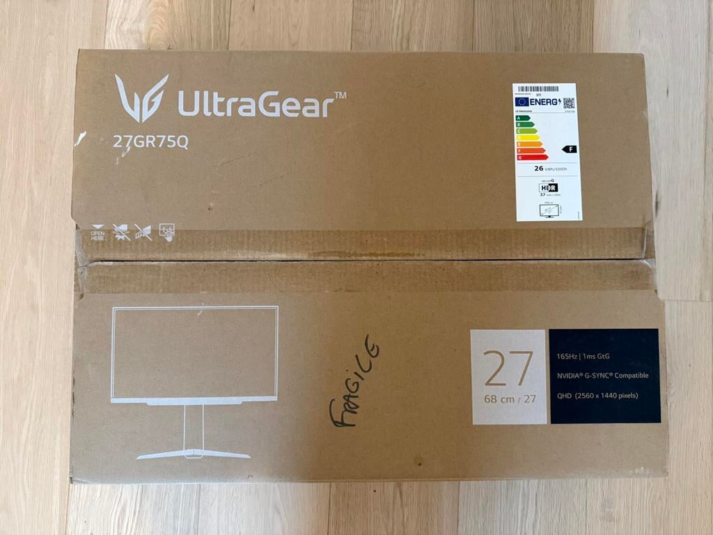LG Ultragear 27 QHD, Informatique & Logiciels, Enlèvement ou Envoi, Utilisé