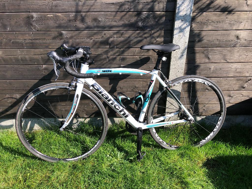 Bianchi via neroni C2C, Fietsen en Brommers, Fietsen | Racefietsen, Gebruikt, Dames, Overige merken, Aluminium, Ophalen