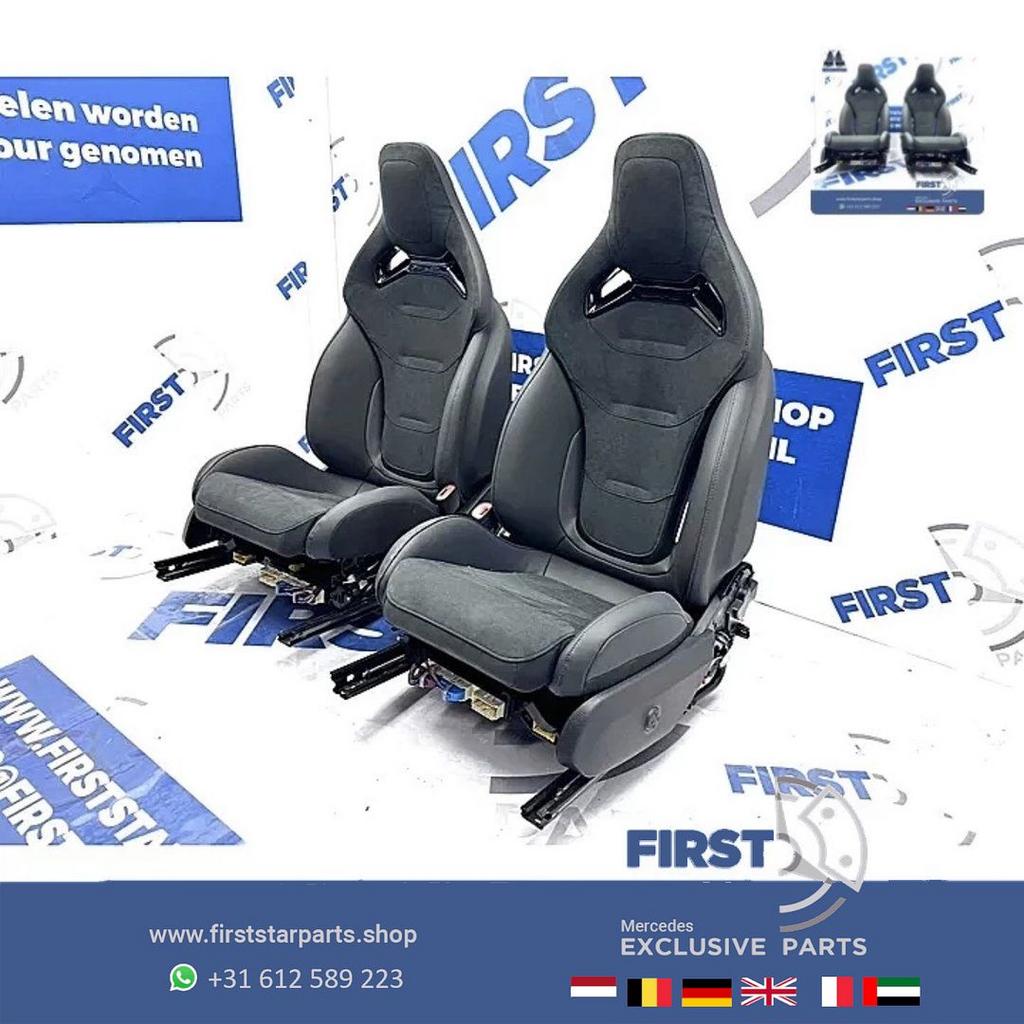W206 S206 C63 AMG Recaro KUIP STOELEN SET C63s E PERFORMANCE, Utilisé, -, -, Enlèvement ou Envoi