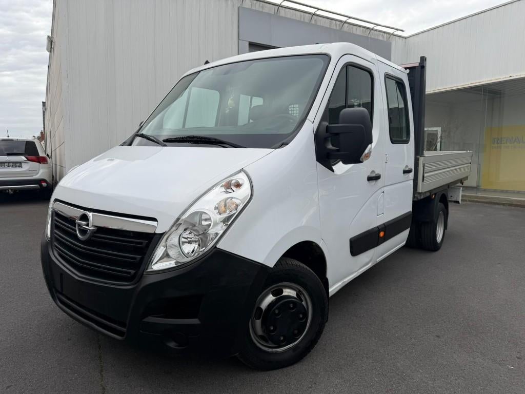 Opel Movano dubbele cabine 2.3D 107kW Euro 6 jaar 2019, Auto's, Euro 6, Movano, Bedrijf, 5 deurs