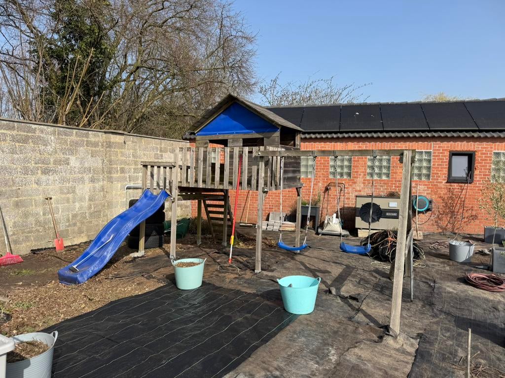 Module de jeux en bois, Enfants & Bébés, Enlèvement, Utilisé, Balançoire, Partie complémentaire