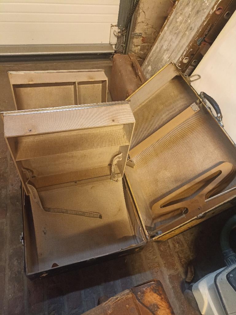 oude koffer, Overige materialen, Gebruikt, 45 tot 55 cm, Slot