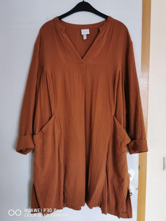 lange tuniek Ulla Popken maat 50/52, Kleding | Dames, Grote Maten, Zo goed als nieuw, Blouse of Tuniek, Overige kleuren, Verzenden