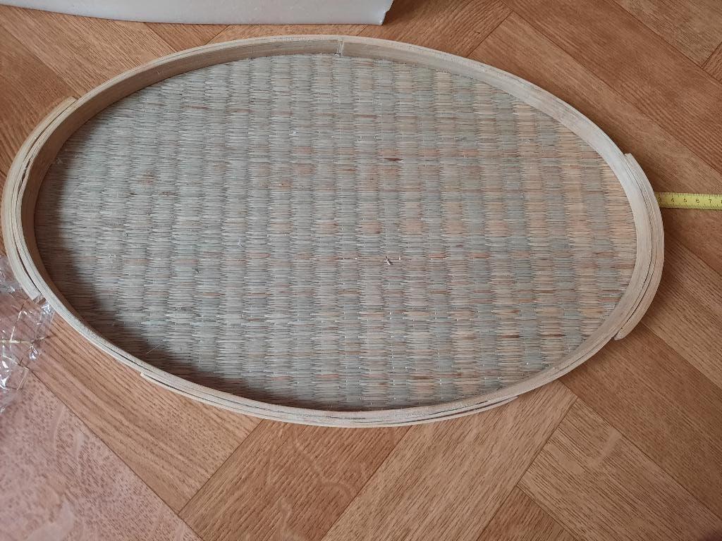 nieuwe rotan ovalen dienschaal, Ophalen of Verzenden, Nieuw