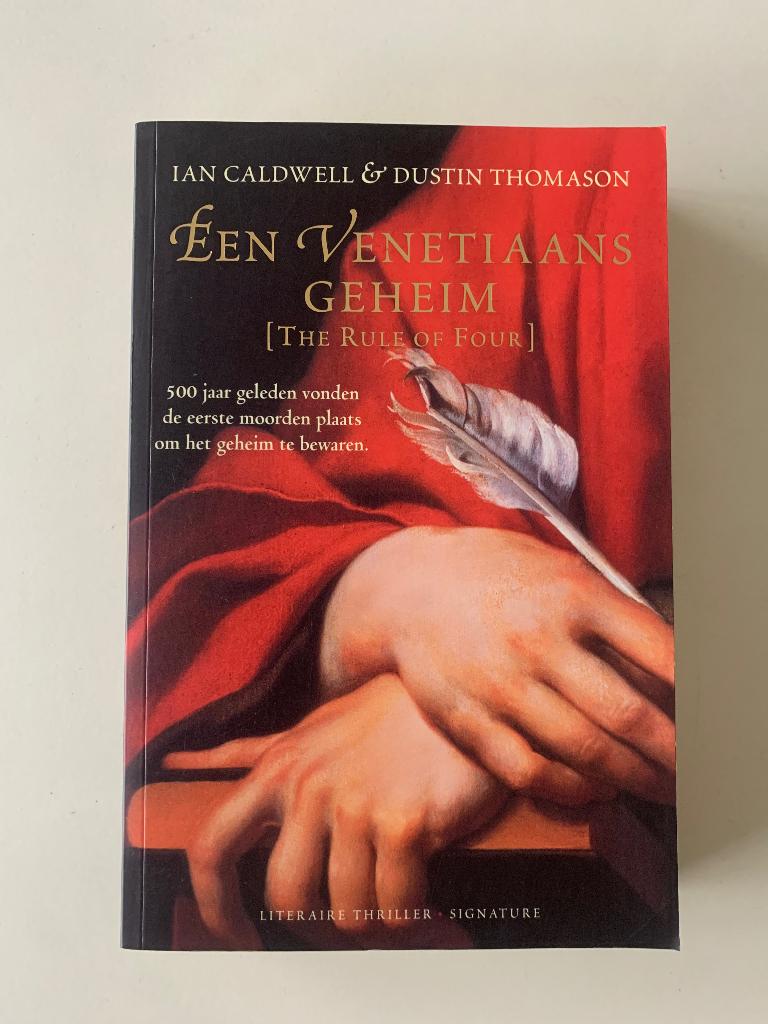 Een Venetiaans geheim Ian Caldwell, Dustin Thomason, Ophalen of Verzenden, Nieuw
