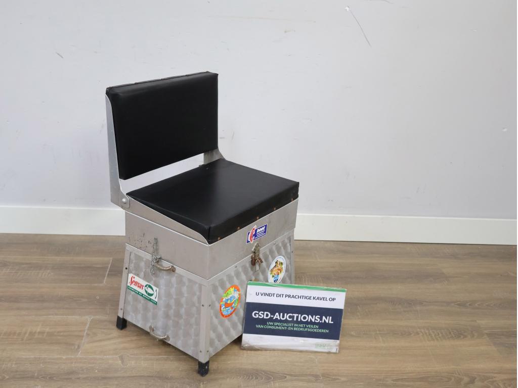 Aluminium Zit-Viskist Vol Dobbers, Ophalen of Verzenden, Niet ingevuld, Niet ingevuld, Niet ingevuld