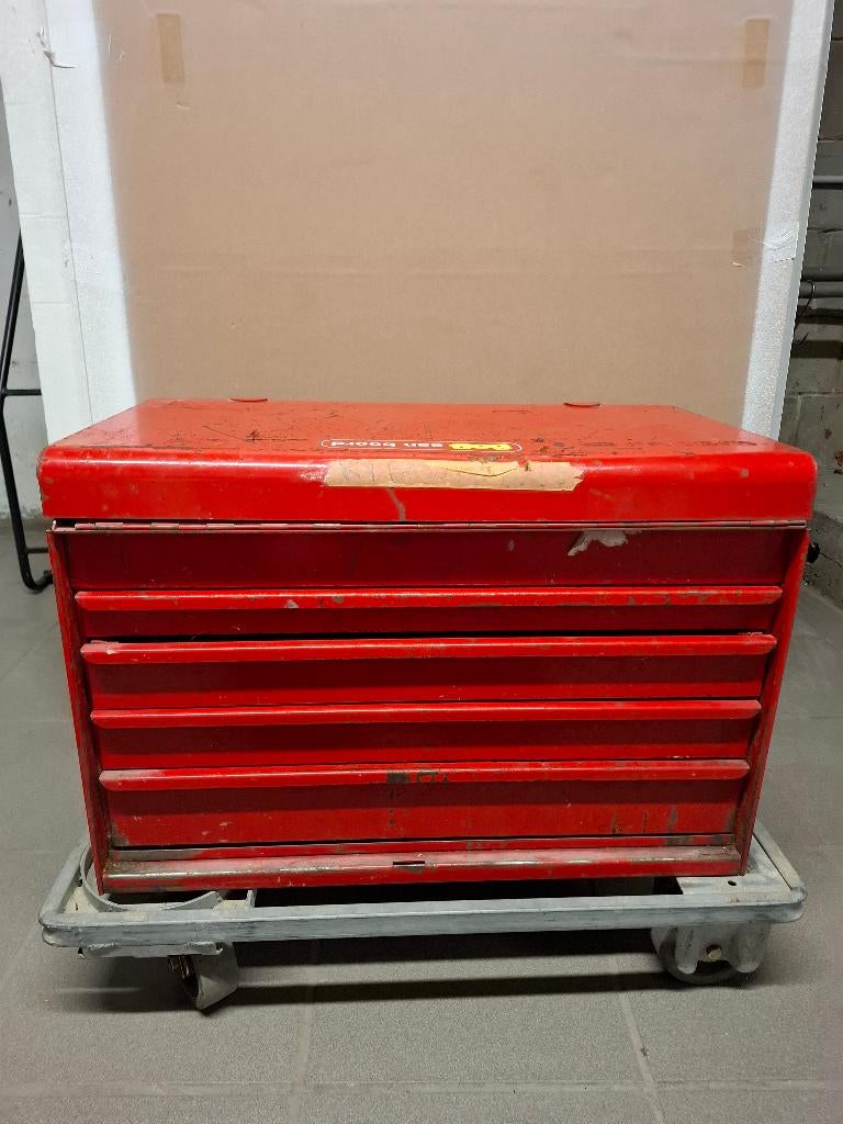 Facom gereedschaps opzetkast, Ophalen, Gebruikt