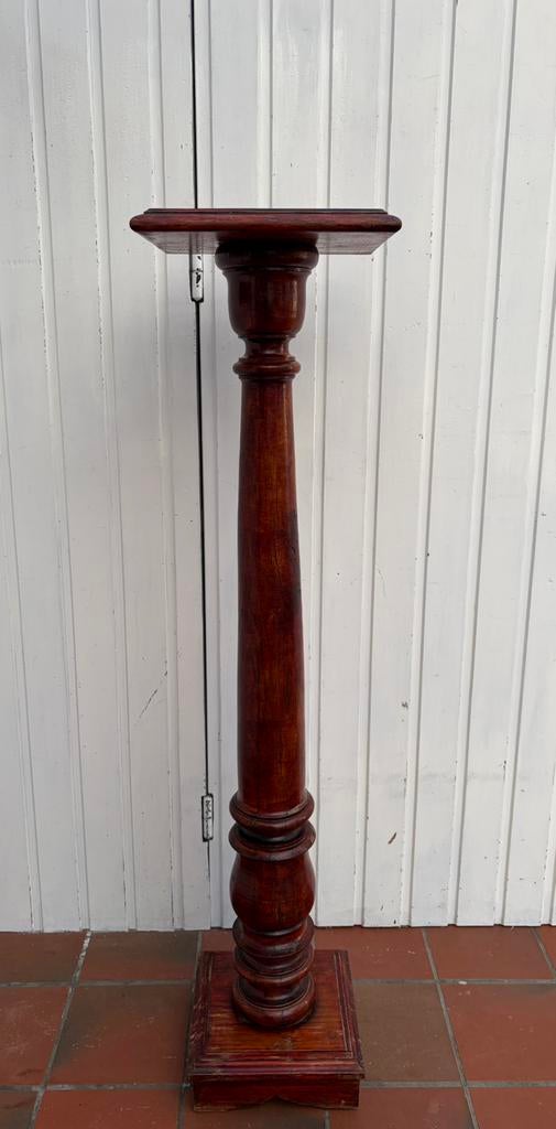 Vintage voetstuk/zuil, Huis en Inrichting, Woonaccessoires | Zuilen en Pilaren, Ophalen, Gebruikt