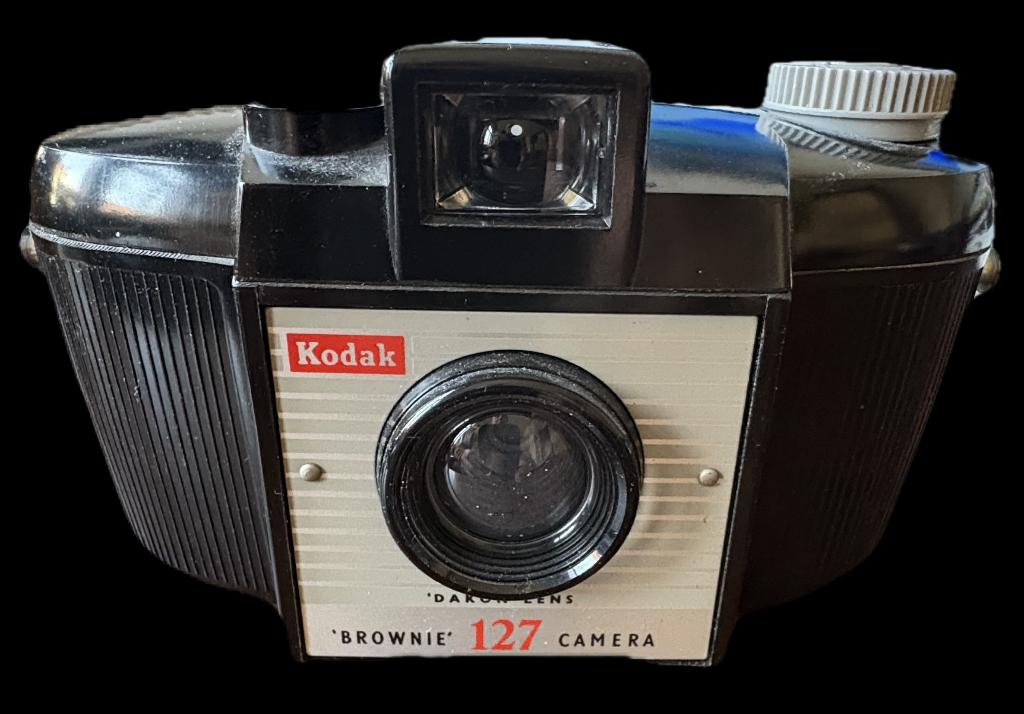 Vintage Kodak Brownie 127 rolfilm camara, Enlèvement, Comme neuf, Compact, Kodak