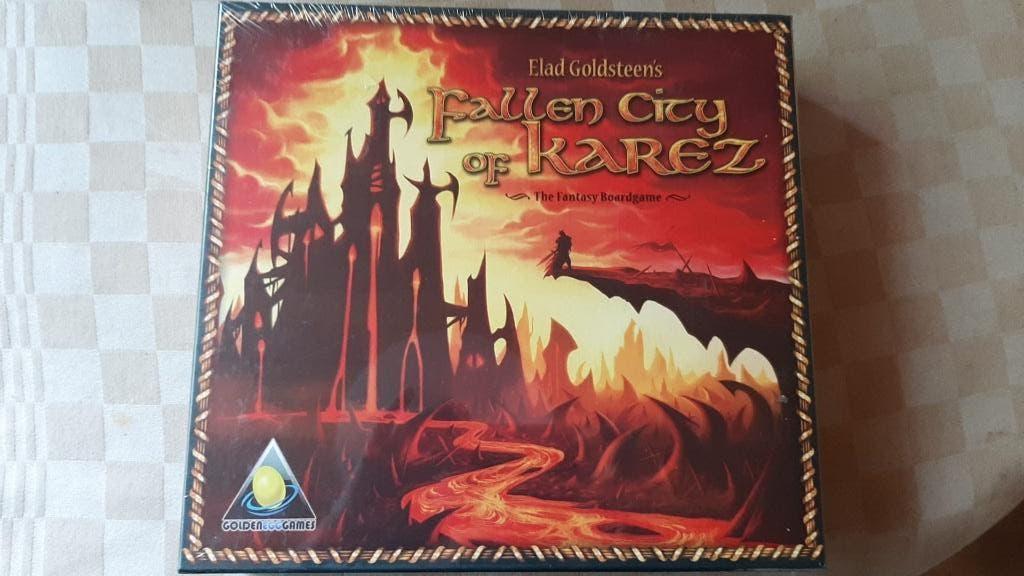 bordspel seal Fallen City of Karez engelstalig, Hobby en Vrije tijd, Gezelschapsspellen | Bordspellen, Een of twee spelers, Verzenden
