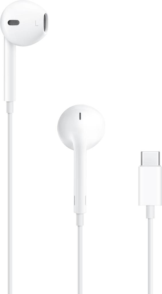 2 x Apple Earpods met usb C en lightning., Télécoms, Téléphonie mobile | Écouteurs, Neuf, Blanc, Intra-auriculaires (In-Ear), Apple