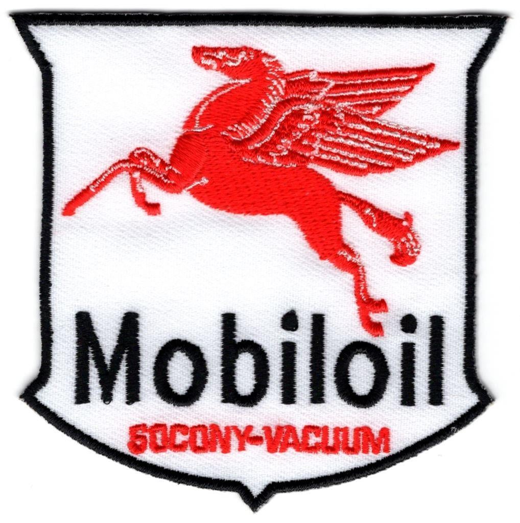 Mobiloil Socony-Vacuum stoffen opstrijk patch embleem #7, Verzenden