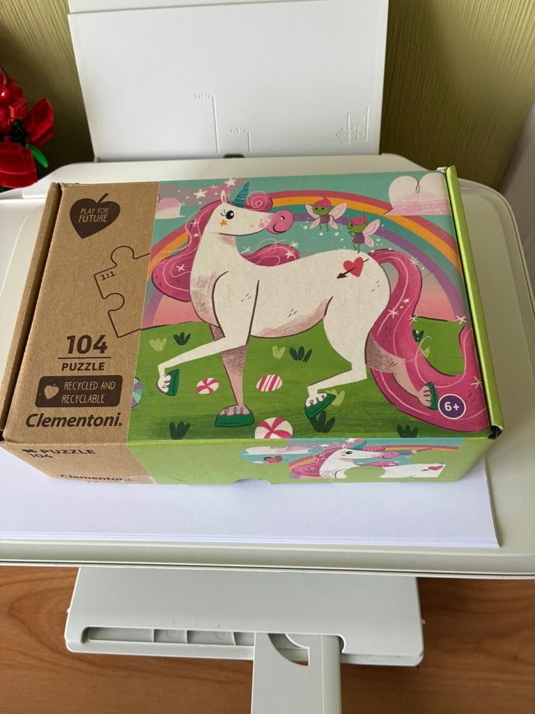 2 kinderpuzzels King/Clementoni, Kinderen en Baby's, Speelgoed | Kinderpuzzels, Ophalen of Verzenden, Meer dan 50 stukjes, Zo goed als nieuw