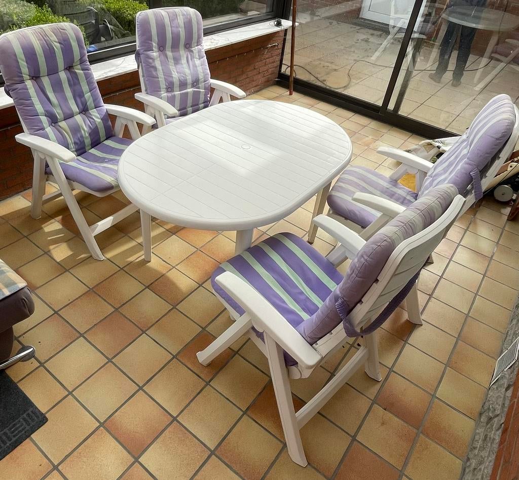 7 delige tuinset Hartman, Ophalen, Zo goed als nieuw, Tuinset