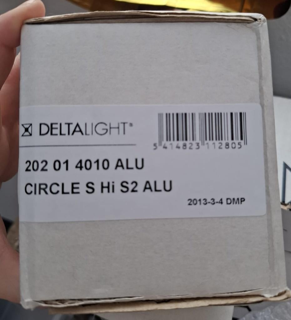 Delta Light inbouwspot, Ophalen of Verzenden, Nieuw, Metaal, Alu