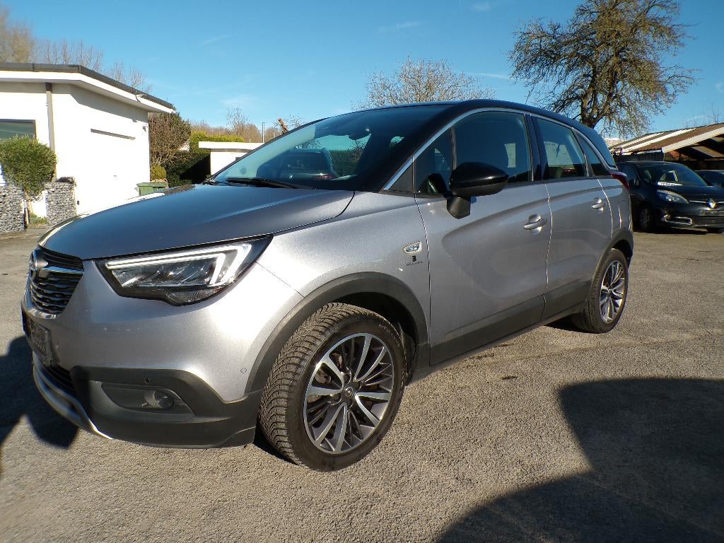 Opel Crossland X 1.2i Navi/Caméra/Garanti/CT OK, Autos, Opel, Argent ou Gris, Achat, Euro 6, Entreprise