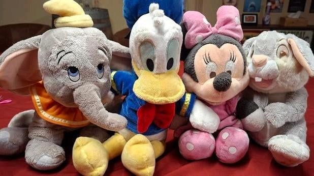Knuffels disney : dumbo / donald duck / minnie mouse / ..., Disney, Ophalen of Verzenden, Disney
