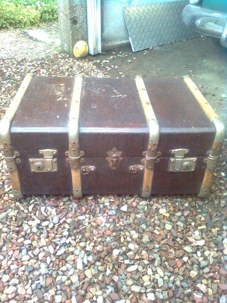 oude koffer voor oldtimer, Enlèvement, Utilisé, Pièces Oldtimer ou Ancêtre