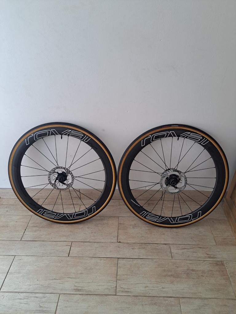 Roval clx 50 rapide  tube wielen, Ophalen