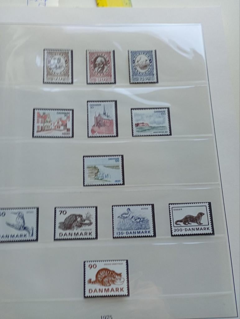 G15) postfrisse postzegels Denemarken 1966/1975, Ophalen of Verzenden