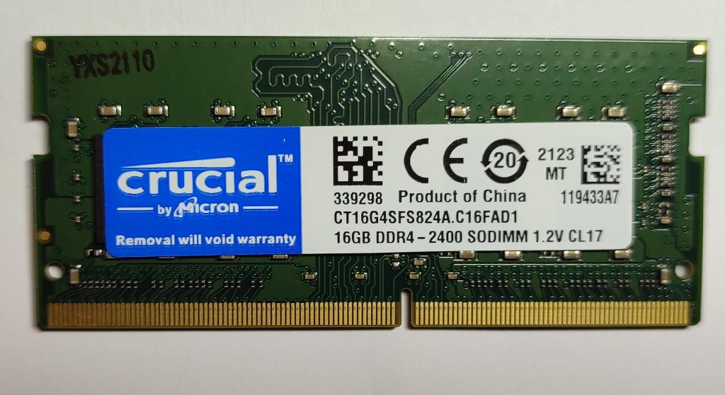 RAM 16 GB DDR4 2400 SODIMM 1,2 v, Neuf, Enlèvement ou Envoi, DDR4, Laptop