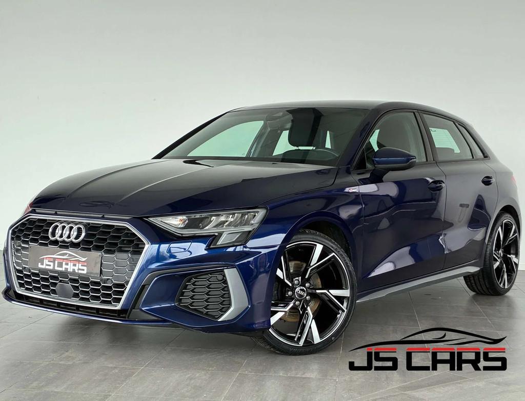 Audi A3 Sportback 2.0TDi S-LINE-1ERPRO-COCKPIT-CARPLAY-PDC, Autos, Achat, Euro 6, Entreprise, Noir
