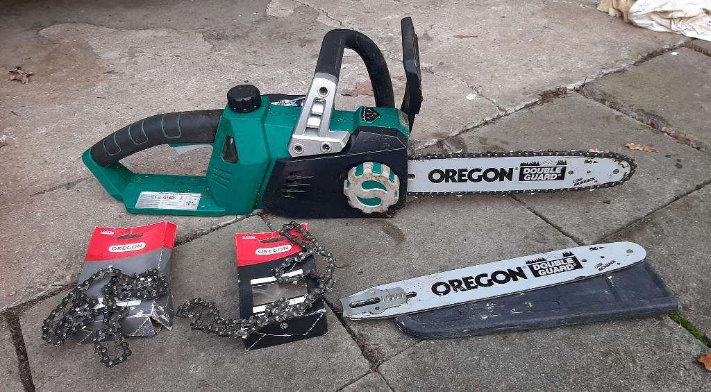 accu  kettingzaag oregon, Tuin en Terras, Ophalen, Gebruikt, Oregon