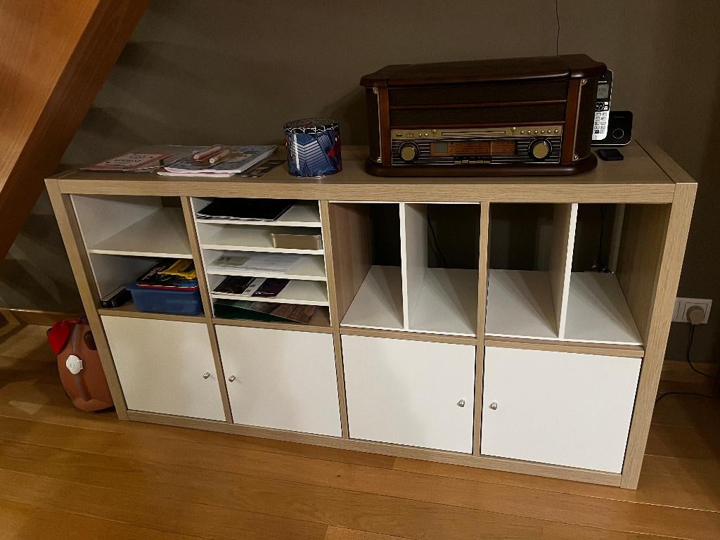 Armoire ouverte IKEA KALLAX en excellent état, Maison & Meubles, Armoires | Autre, Comme neuf, Enlèvement