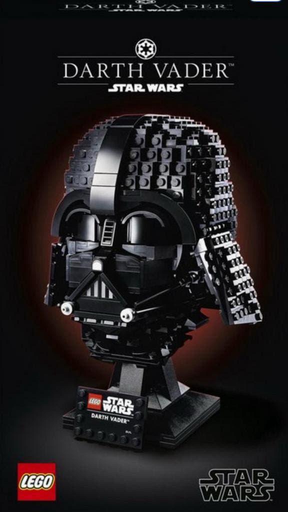 Lego 75304 Star wars darth vader helmet Retired Sealed, Ophalen, Nieuw, Complete set, Lego